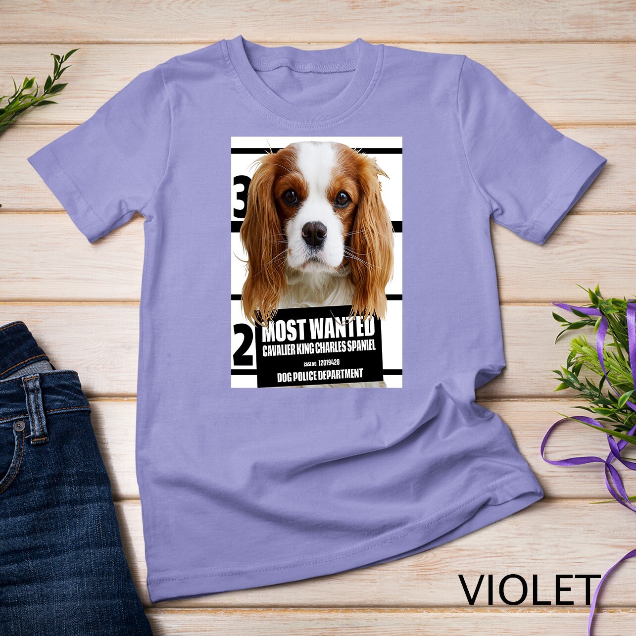Most Wanted Cavalier King Charles Spaniel Dog Unisex T-shirt
