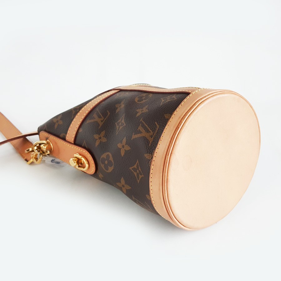 Louis Vuitton Pommes Frites bag Duffle brown monogram top handle shoulder bag