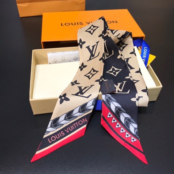 LOUIS VUITTON SCARF SHAWL 100% AUTHENTIC BEIGE SILVER WOOL / CASHMERE