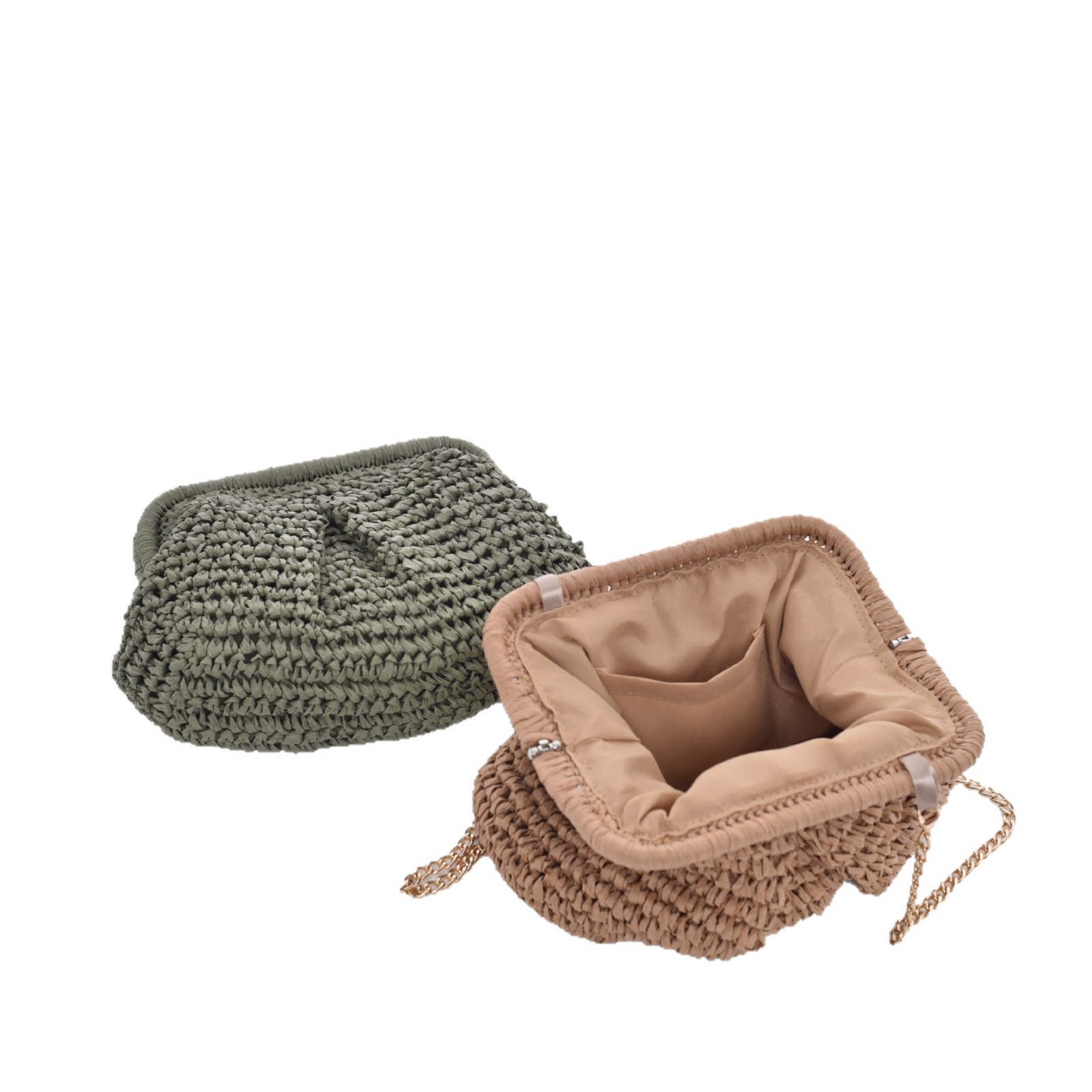 Beach storage bag, knitted bag, cloud bag