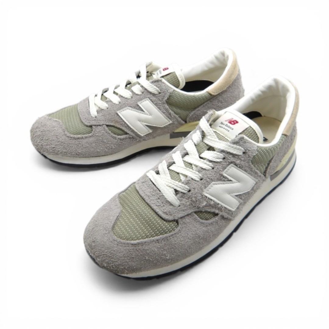 Men 9.5US New Balance M990Ta1 Gray Made In Usa Rhino Box