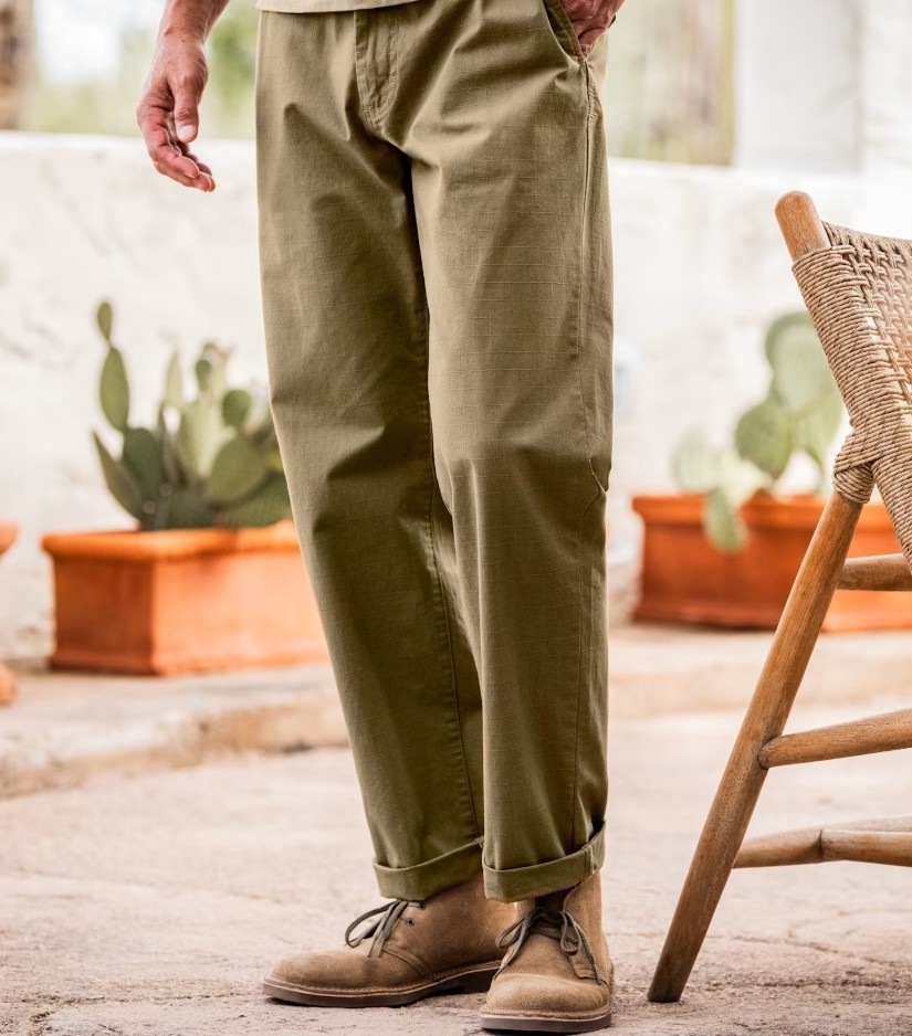 The Officer Chino-High-quality cotton provides a soft, purposeful texture .