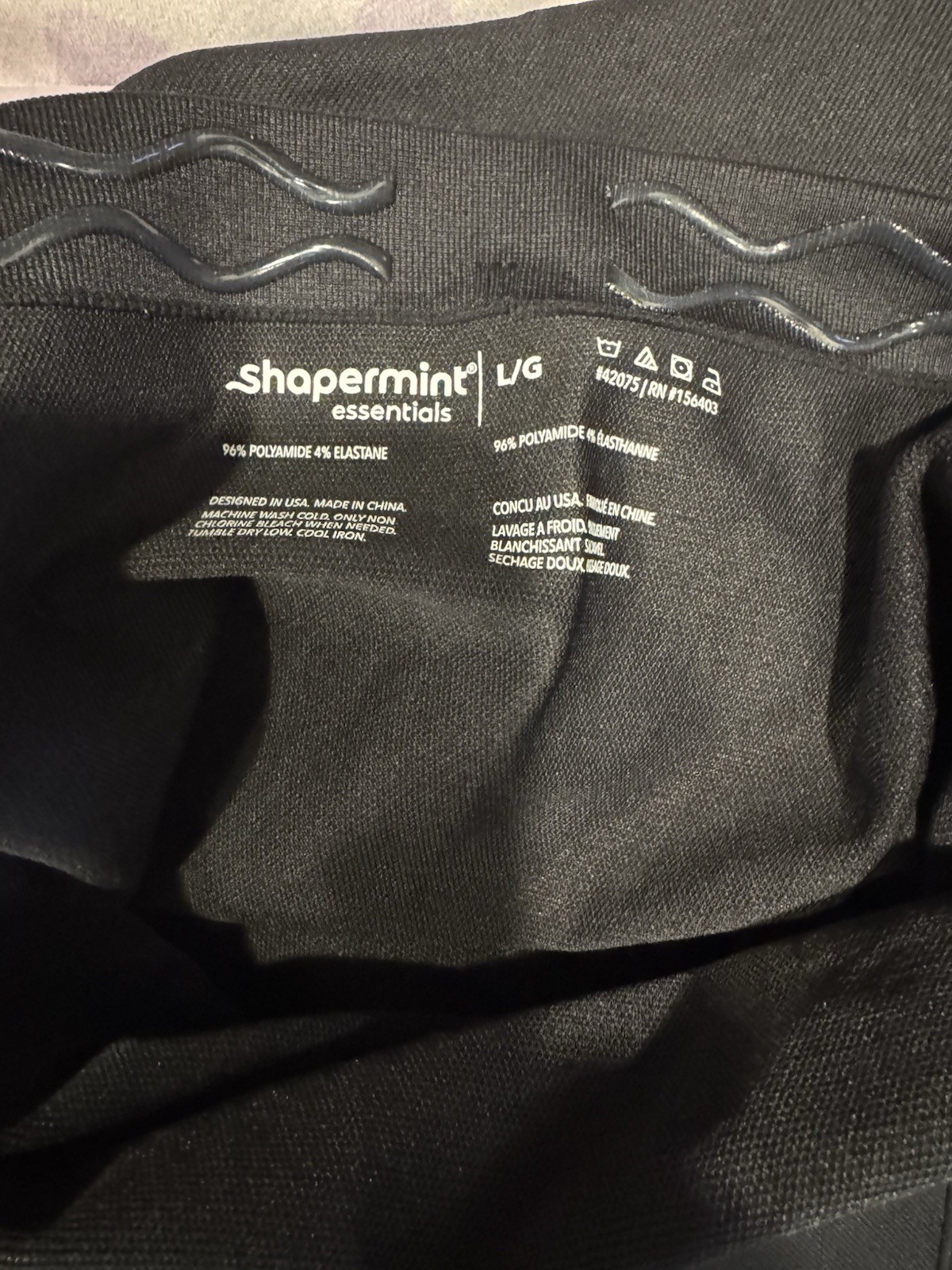 Shapermint Essentials High-Waisted Shaping Leggings, Black, Size Large
