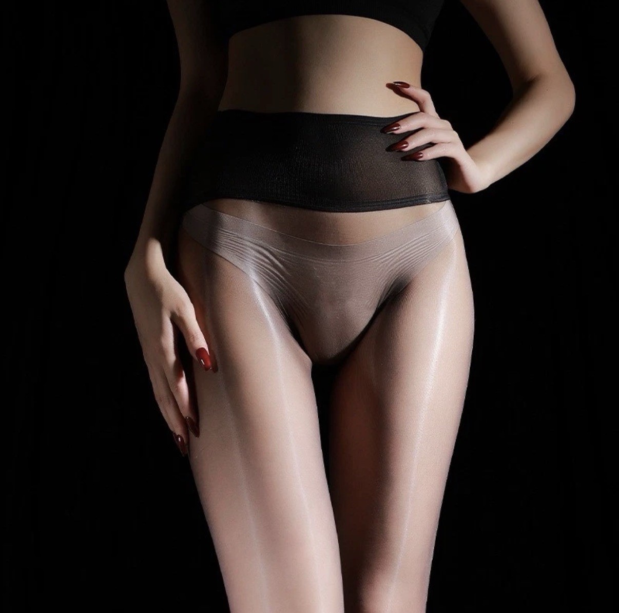 Ultra-Thin 1D Seamless Sheer Pantyhose
