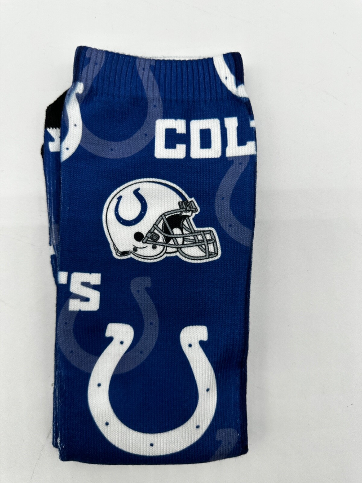 NEW ONE PAIR MENS “FOR BARE FEET” CREW SOCKS ALL 32 FOOTBALL TEAMS 10-13