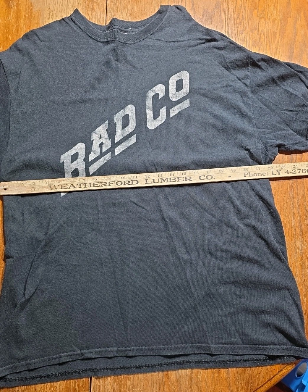 Bad Co Men’s Black Graphic Short Sleeve T-Shirt – Size XLarge Y2K Vintage Tee