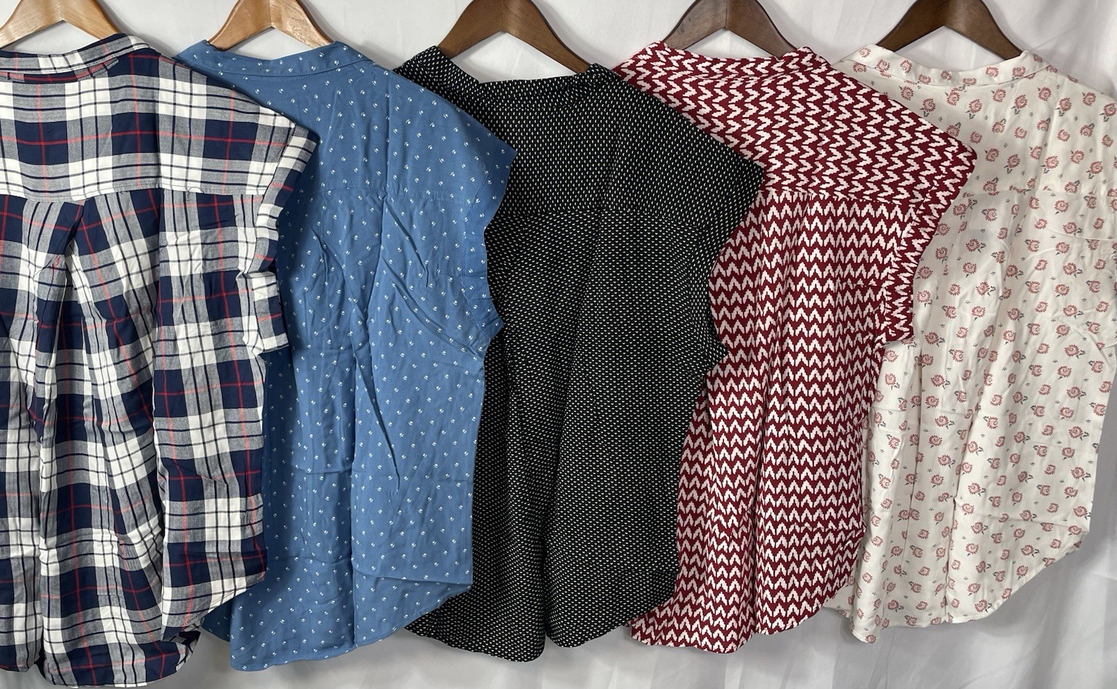 Jachs Girlfriend Ladies Short Sleeve Loose Fit Blouse Pick Your Size & Color NWT