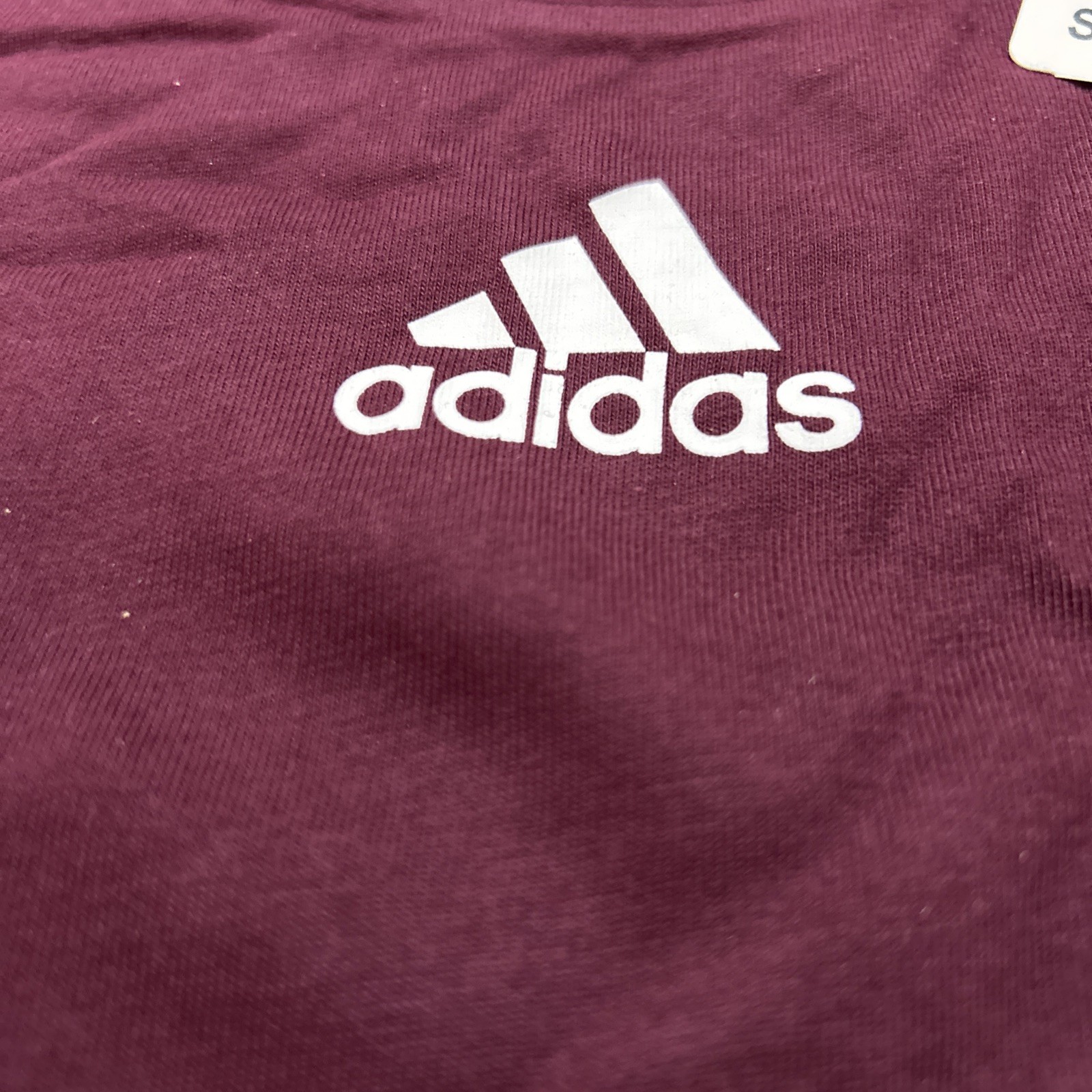 Adidas Mens Fresh Short Sleeve Cotton Tee Maroon HG0707 Men’s Size 2XL – NWT