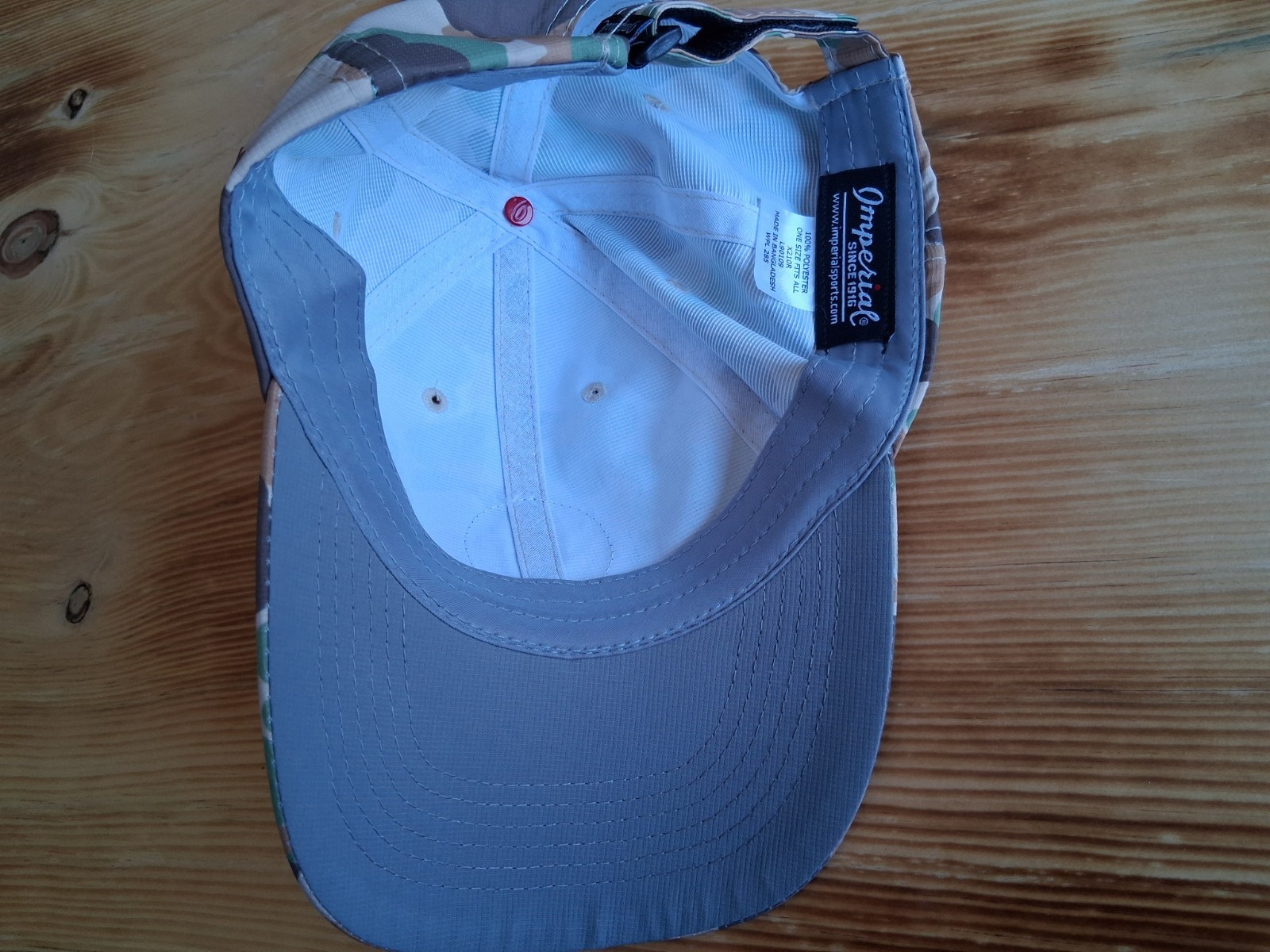 Byrdie Golf Social Group Imperial Hat Texas Flag Camo Performance Cap X210R