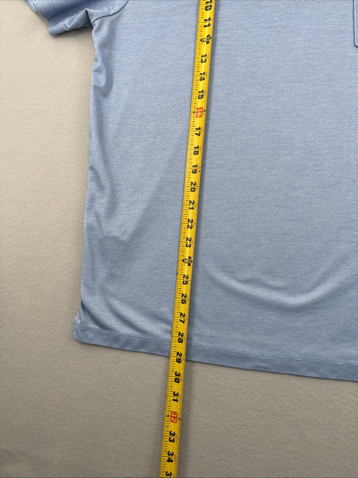 Tommy Bahama Pima Cotton Blend Short Sleeve Polo Mens XL Blue Golf Lightweight