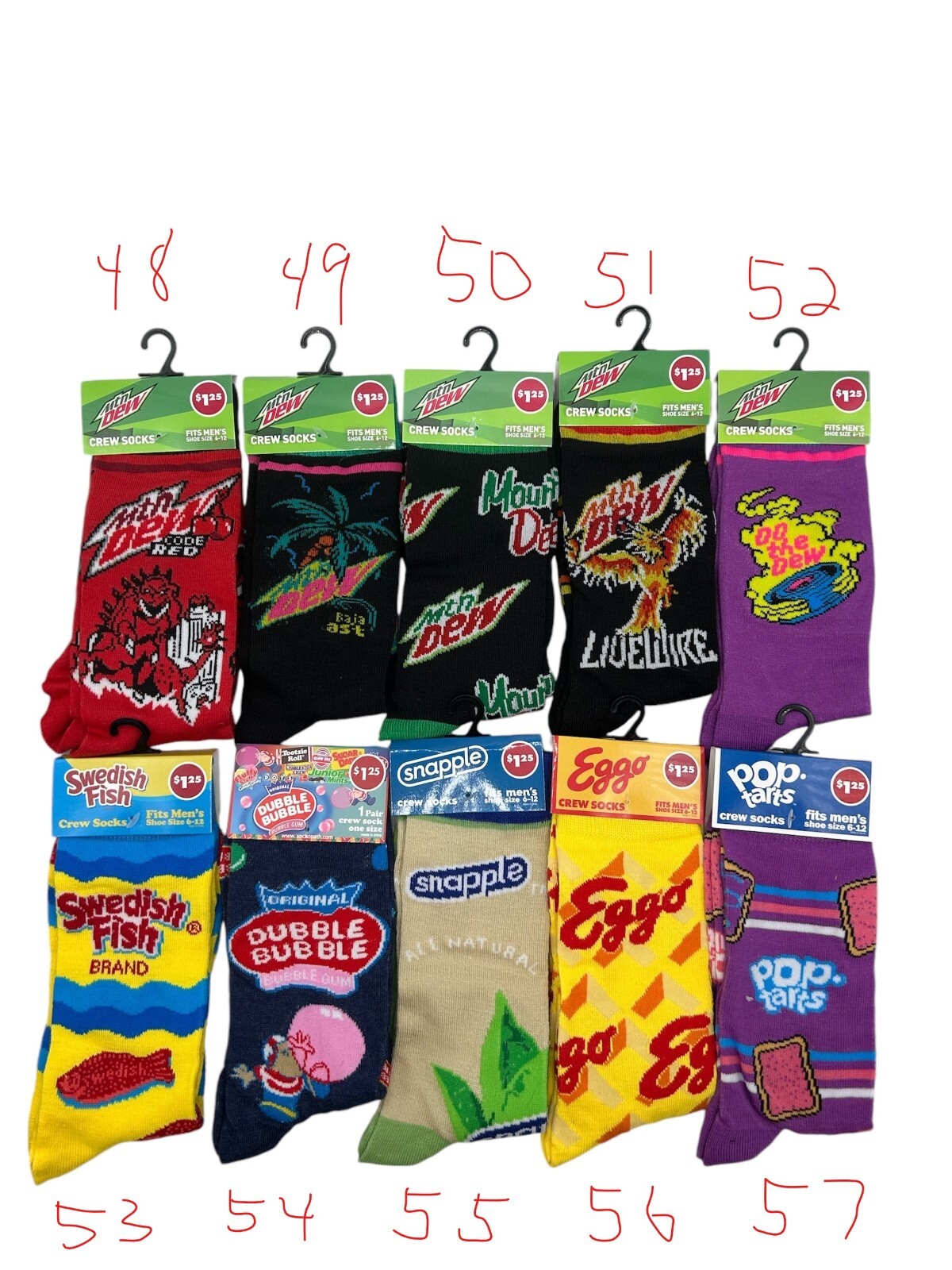 Odd Sox Misc. Theme Fun Socks – Multiple Choices – You Pick!!