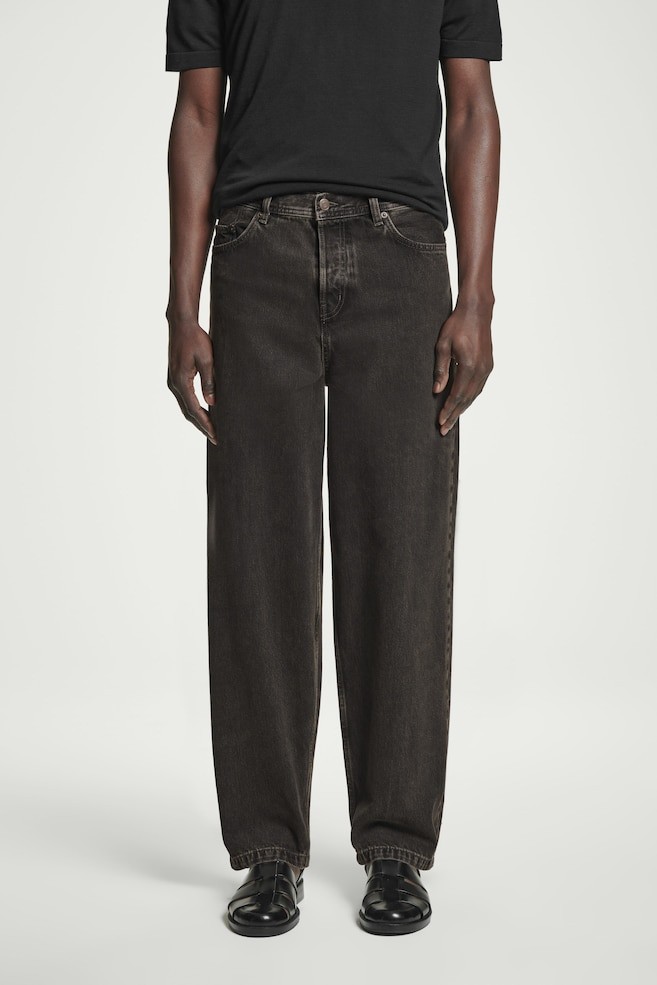 Cos Grey Jeans Men’s Size 28in Relaxed Mid Rise Straight Leg New RRP£95