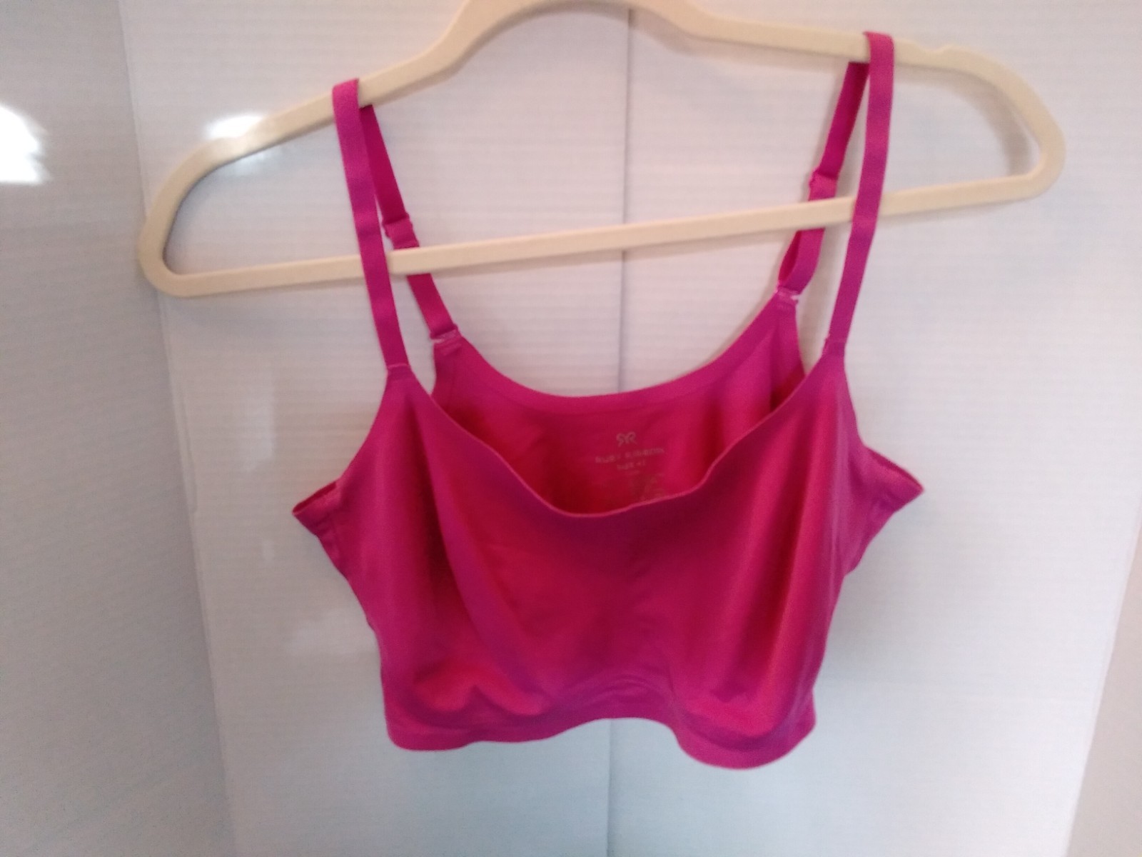 Ruby Ribbon Style #1807 Size 42 Pink Second Skin Scoop Demiette