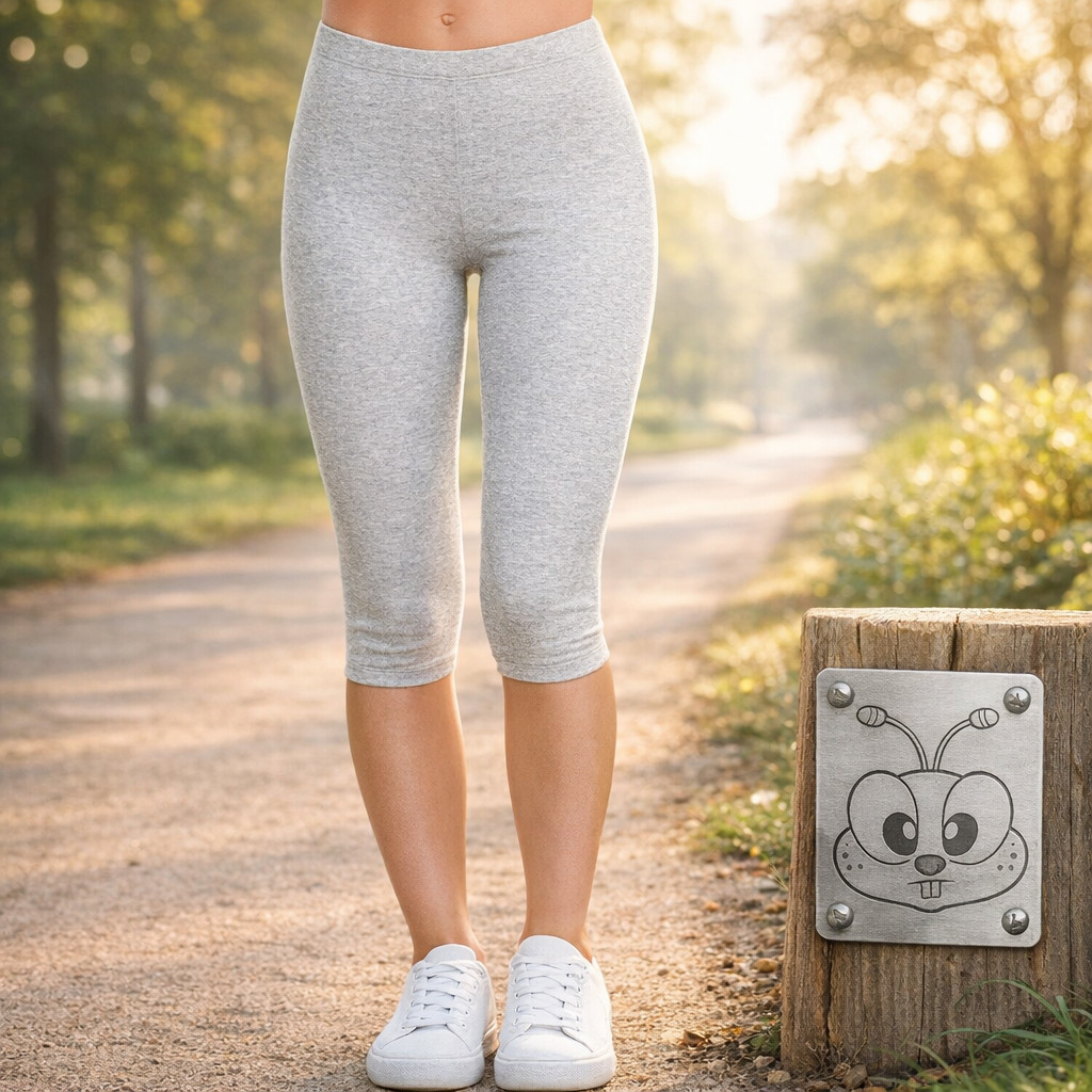 Zenana Premium Cotton Leggings🍯Capri Gym Shorts Workout High Waisted Yoga Pants