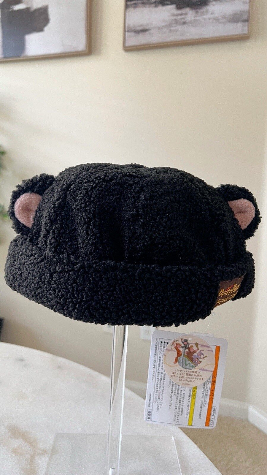Tokyo Disney Peter Pan Fluffy Hat Cap Lost Boys Fantasy Springs Japan 【US STOCK】