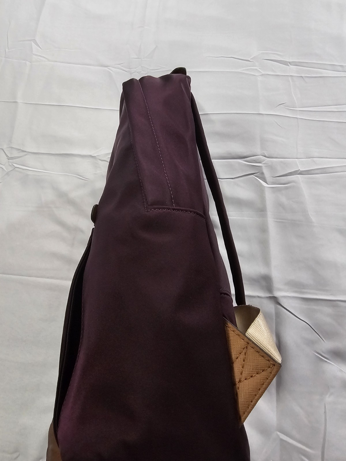 Michael Kors Burgundy Kelsey Nylon Backpack ~ LIGHT WEAR ~