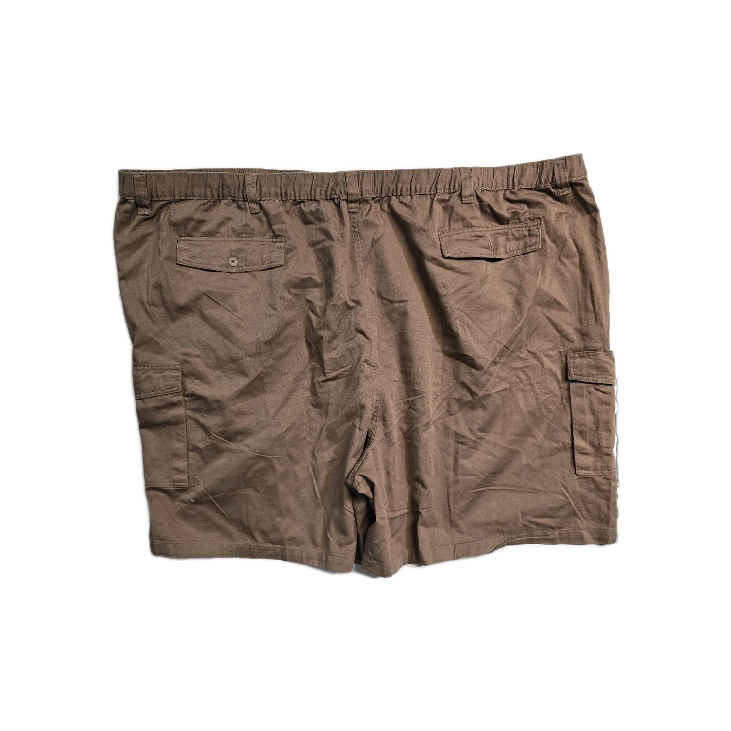Boulder Creek by KingSize Men’s Big & Tall 8″ Full Elastic Waist Cargo 7XL
