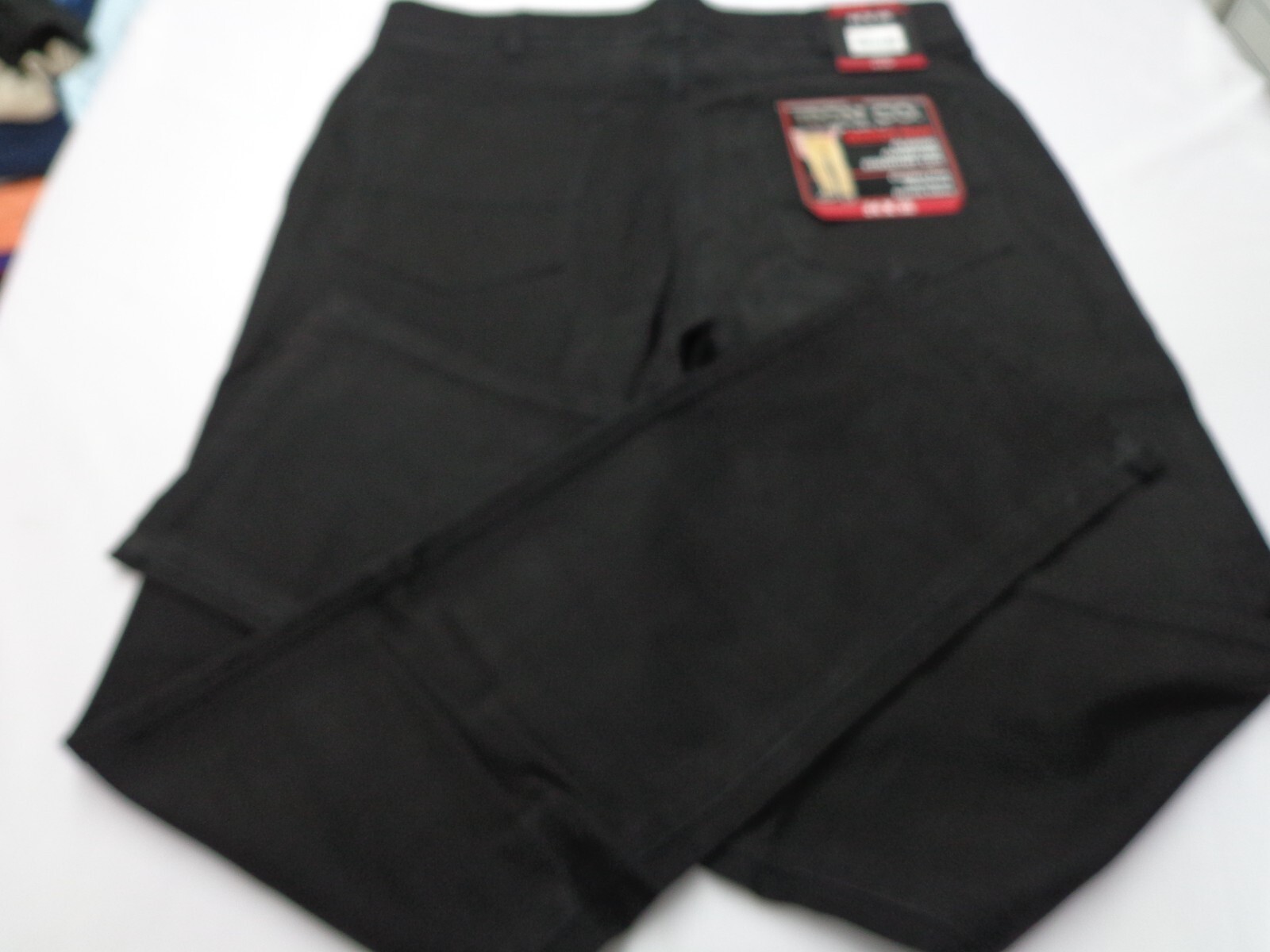 Iron Co. Men’s Classic Stretch Comfort Patriot Pants Black 34 x 32