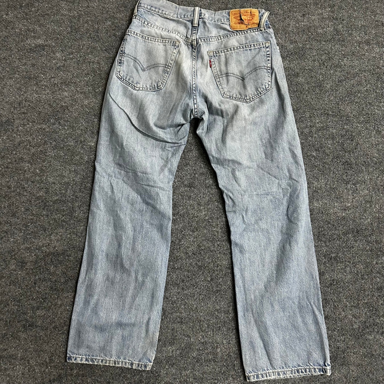 Levi’s Jeans Mens Size 32×30 Light Wash 559 Relaxed Straight Leg Denim Casual
