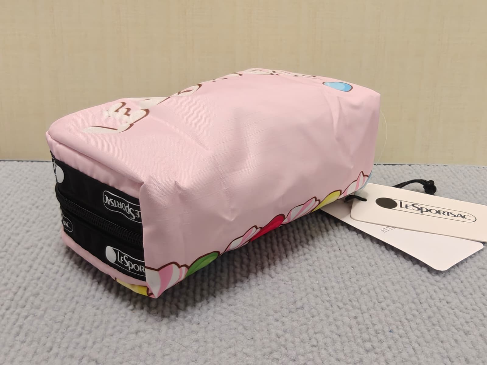 US STOCK & SHIP LeSportsac rectangular cosmetic pouch LSA