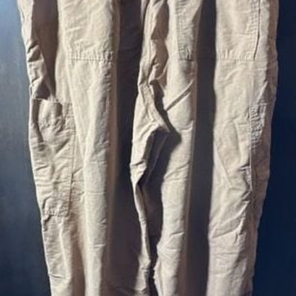 Aéropostale Y2K High-Rise Baggy Parachute Cargo Pants khaki Large