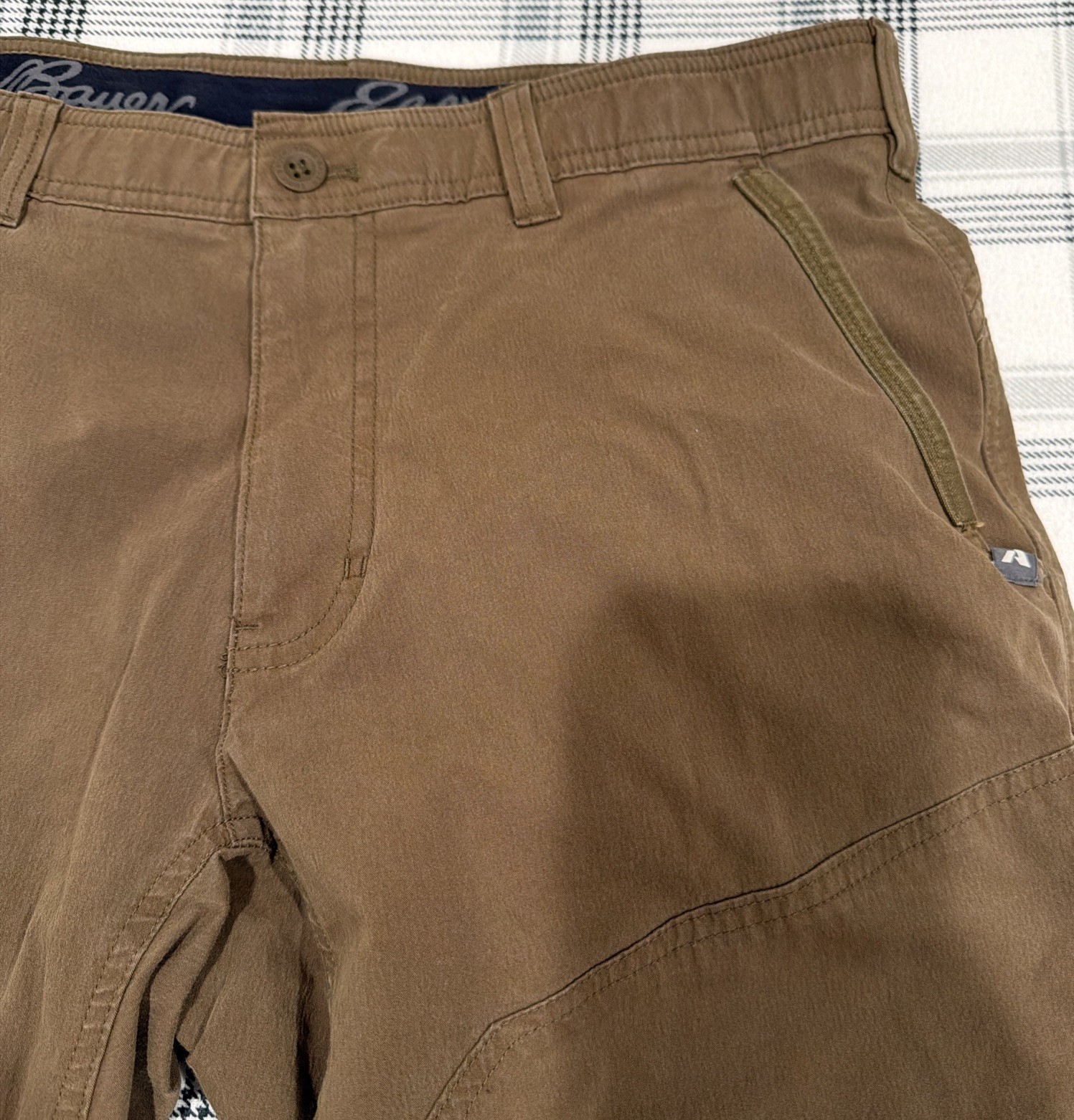 Eddie Bauer First Ascent Pants Men 36×30 Brown Guides Day Off Tactical Hiking