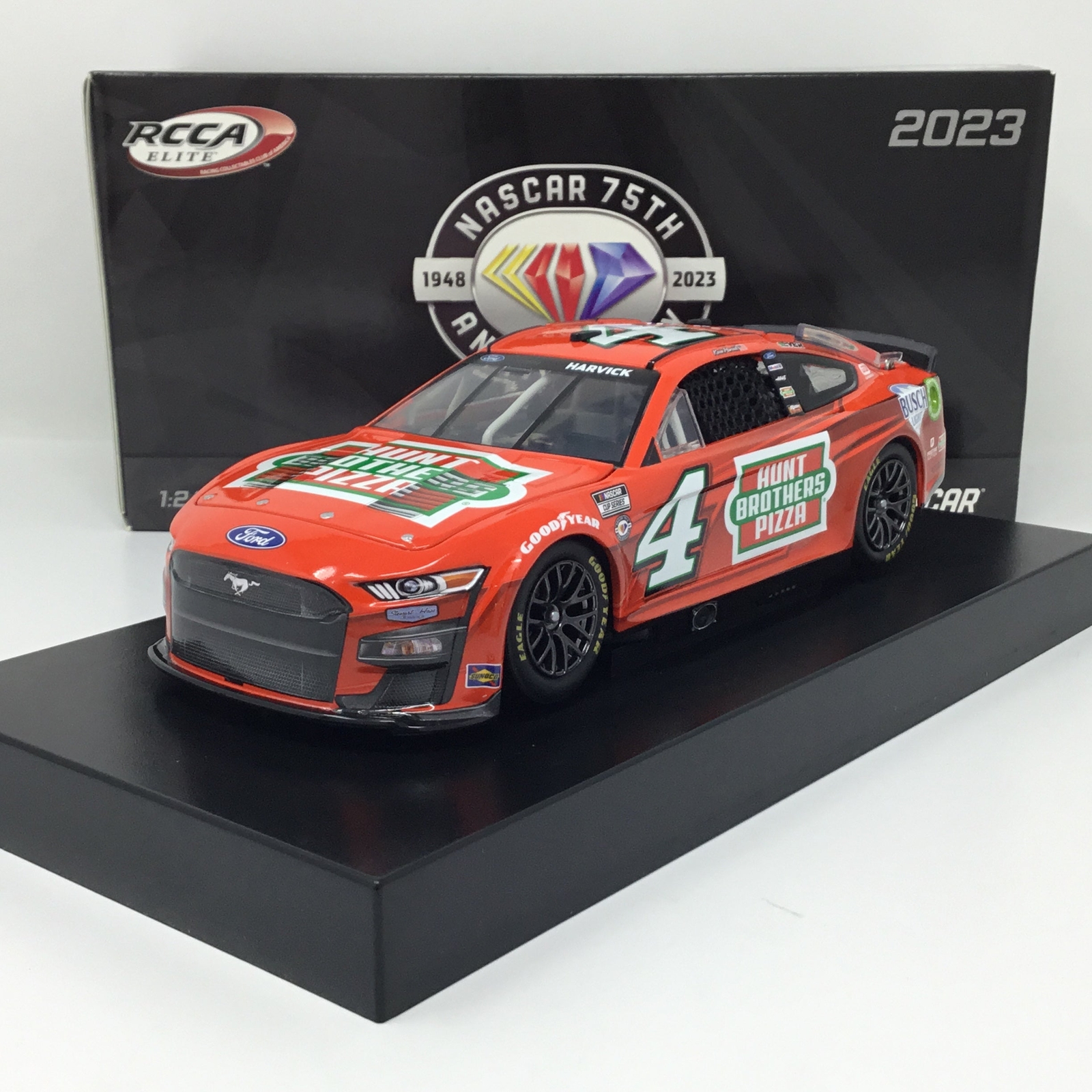 Kevin Harvick 2023 Hunt Brothers Pizza Red 1:24 Elite Diecast