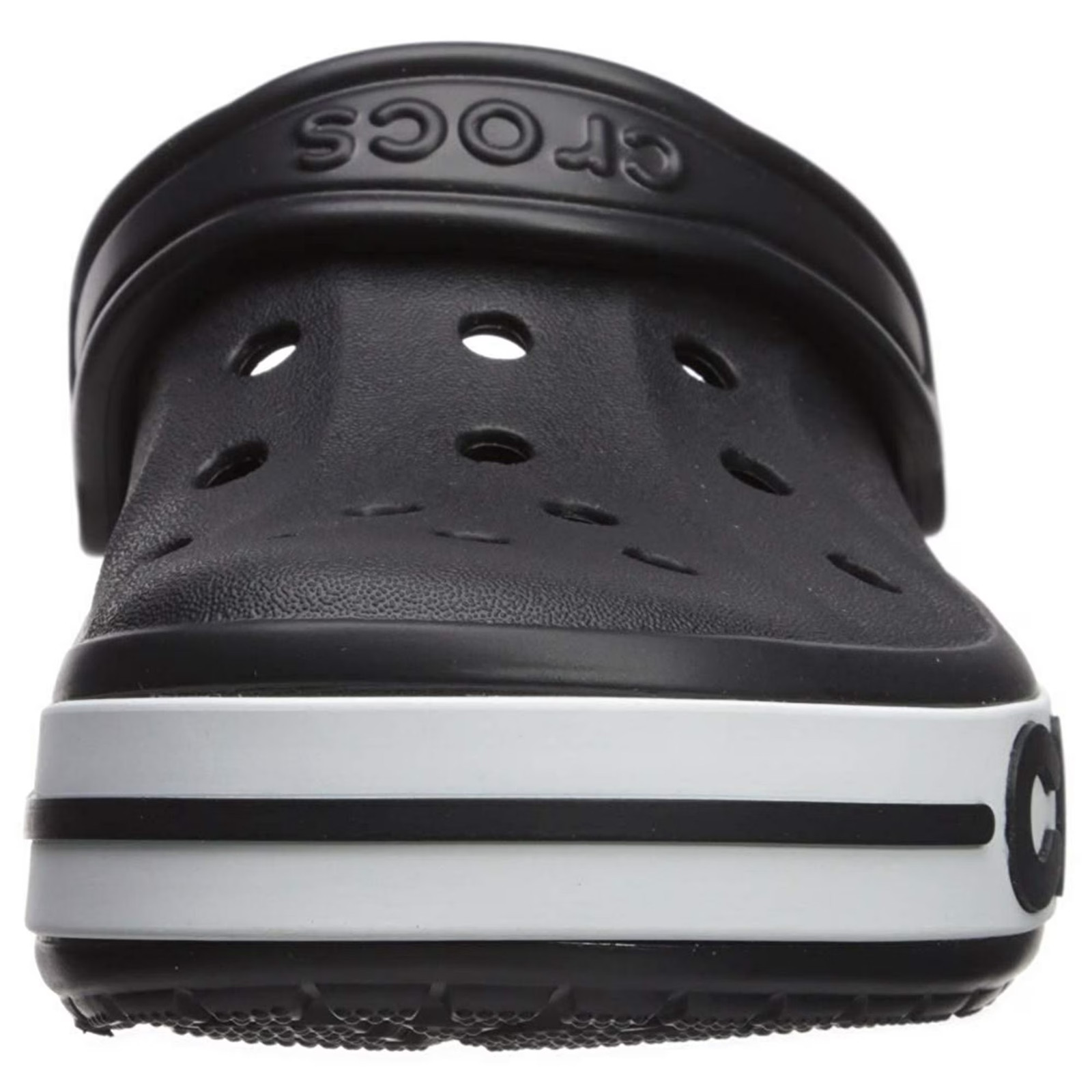 Best seller! Authentic Crocs Unisex Bayaband Clog Ultra Light Black/White