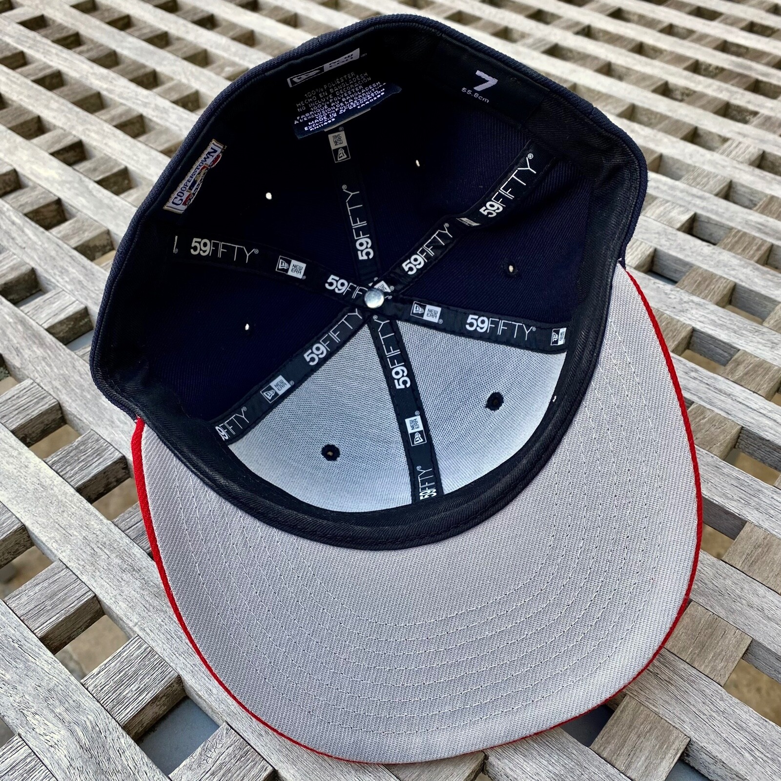Chicago White Sox Cursive C Logo New Era 59FIFTY 2 Tone Fitted Cap Hat 7