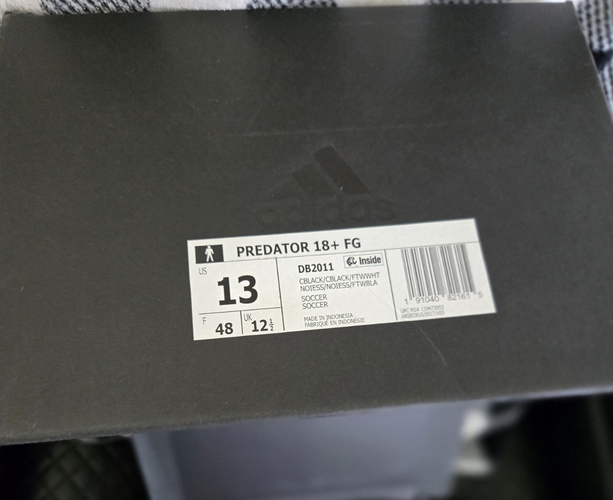 adidas Predator 18+ FG/AG Cold Blooded – Footwear White/Core Black/Real Coral