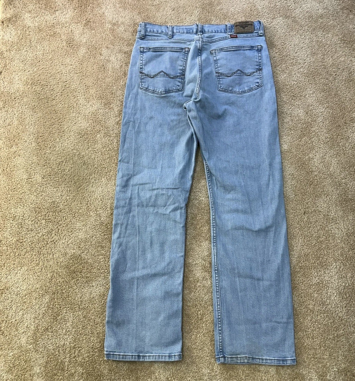 Wrangler Relaxed Bootcut Jeans Men’s 32×32 Blue Denim pants Cowboy Western