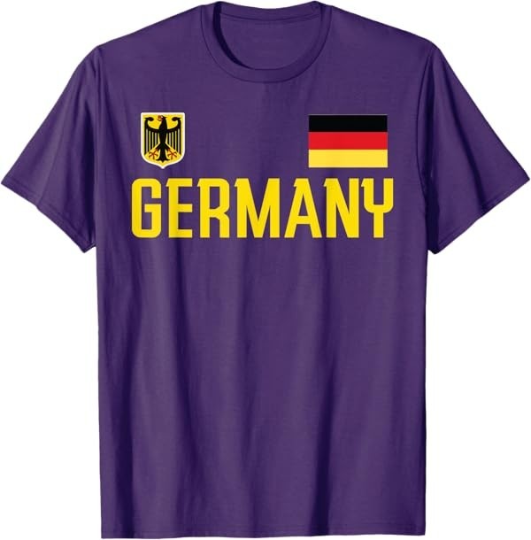 Germany Flag Deutschland Football Soccer Fan Men Women T-Shirt