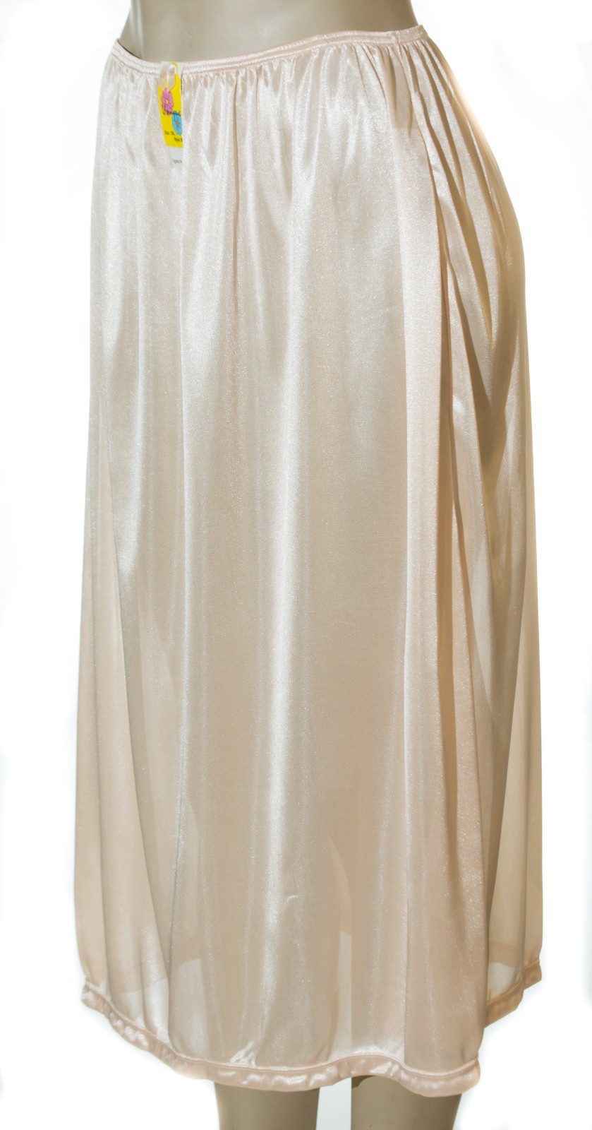 31″ Length Women Plain Long Half Slip Ladies 100% Polyester S M L XL 2X 3X 995