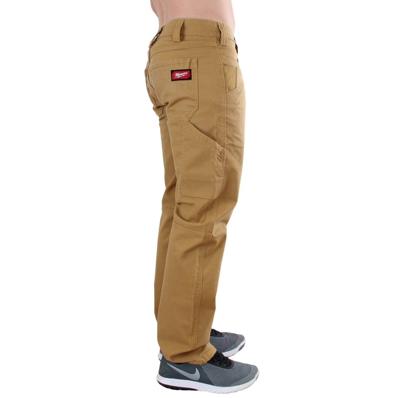 Milwaukee Men’s Flex Work Pants, 6-Pocket, Triple Stitch, Built-in Stretch