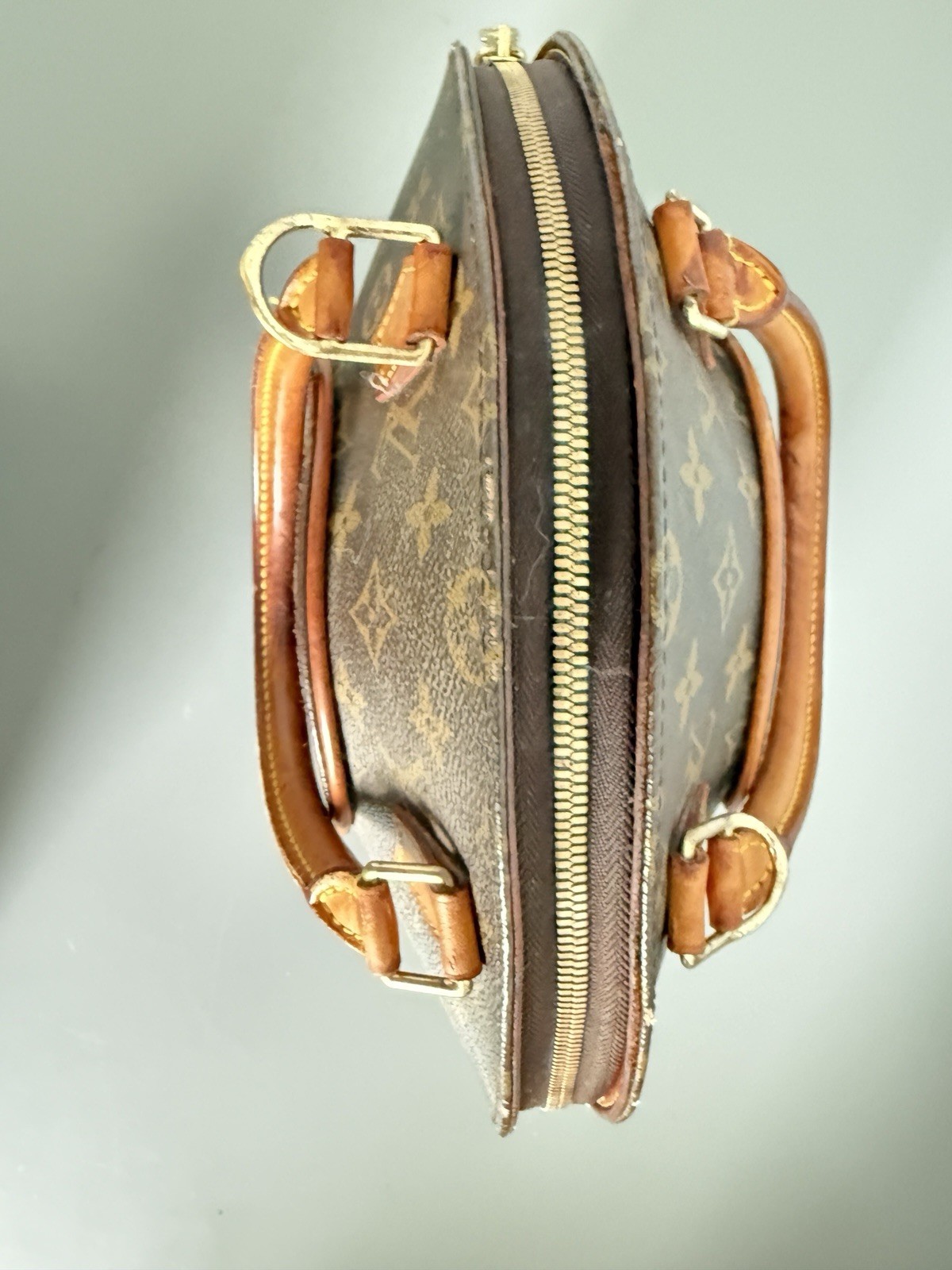 Vintage Y2K Louis Vuitton Monogram Ellipse PM Bag France 2000 w/auth Lock & Key