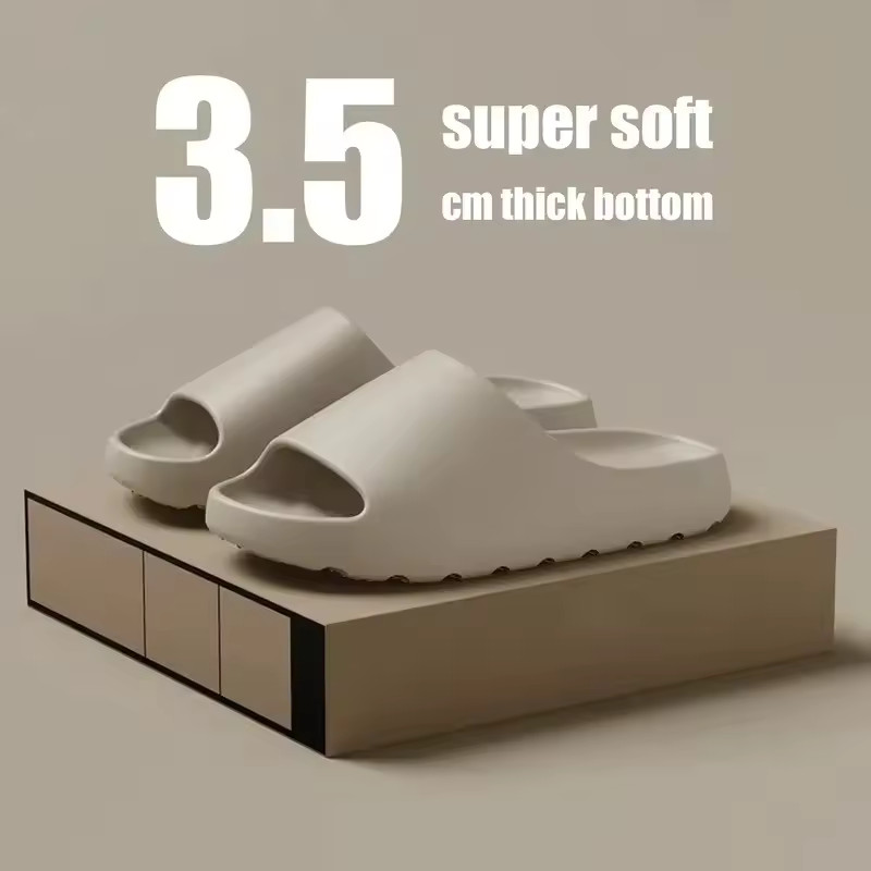 Coconut Slippers Cloud Thick-soled Sandals Summer Fashion Soft Bottom Beach Men