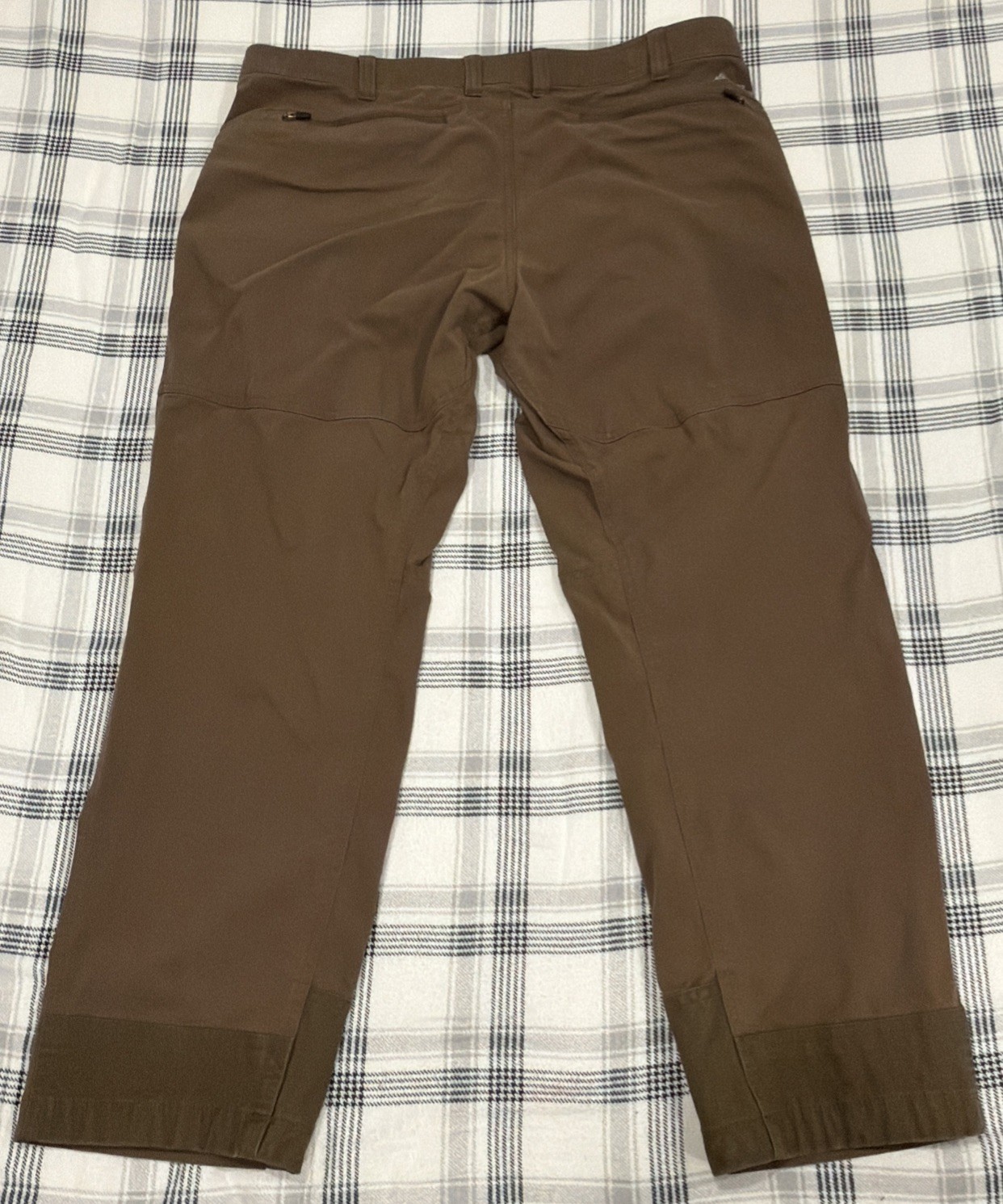 Eddie Bauer First Ascent Pants Men 36×30 Brown Guides Day Off Tactical Hiking