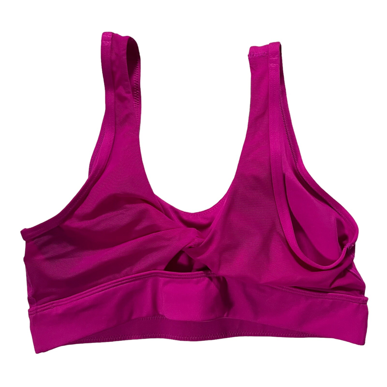 Avia Womens Activewear Sport Bra Size S-L Multicolor Twist Back Low Support