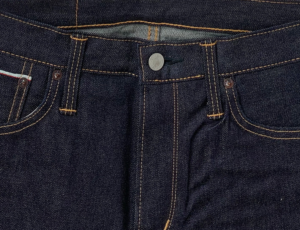 Edwin ED-80 Slim Tapered Nihon Menpu Japan Selvage (shrink to fit) Raw W32 L34