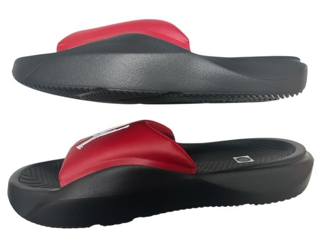Nike Jordan Franchise Slide Sandals Synthetic Leather HF3263-600 Men’s US 10 Red