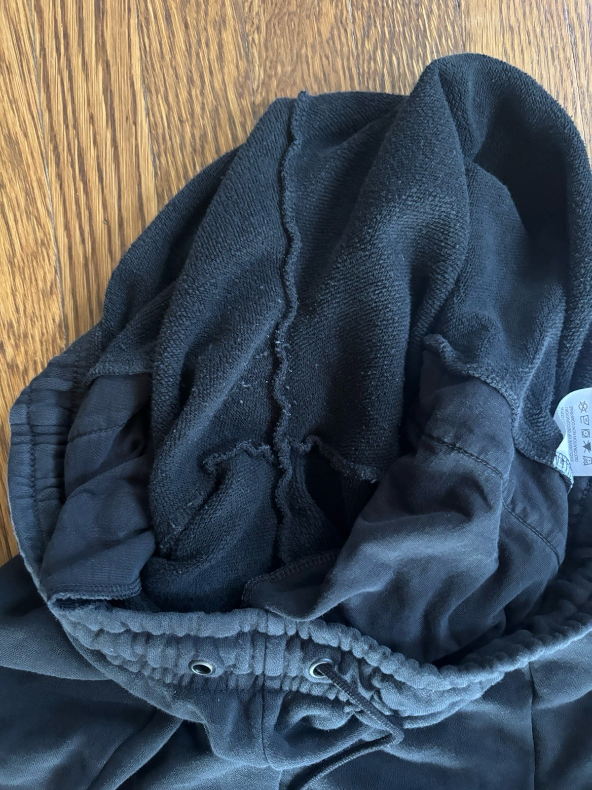 Nike Club Fleece Black Joggers Sweatpants Mens Size Medium Cuffed Drawstring M