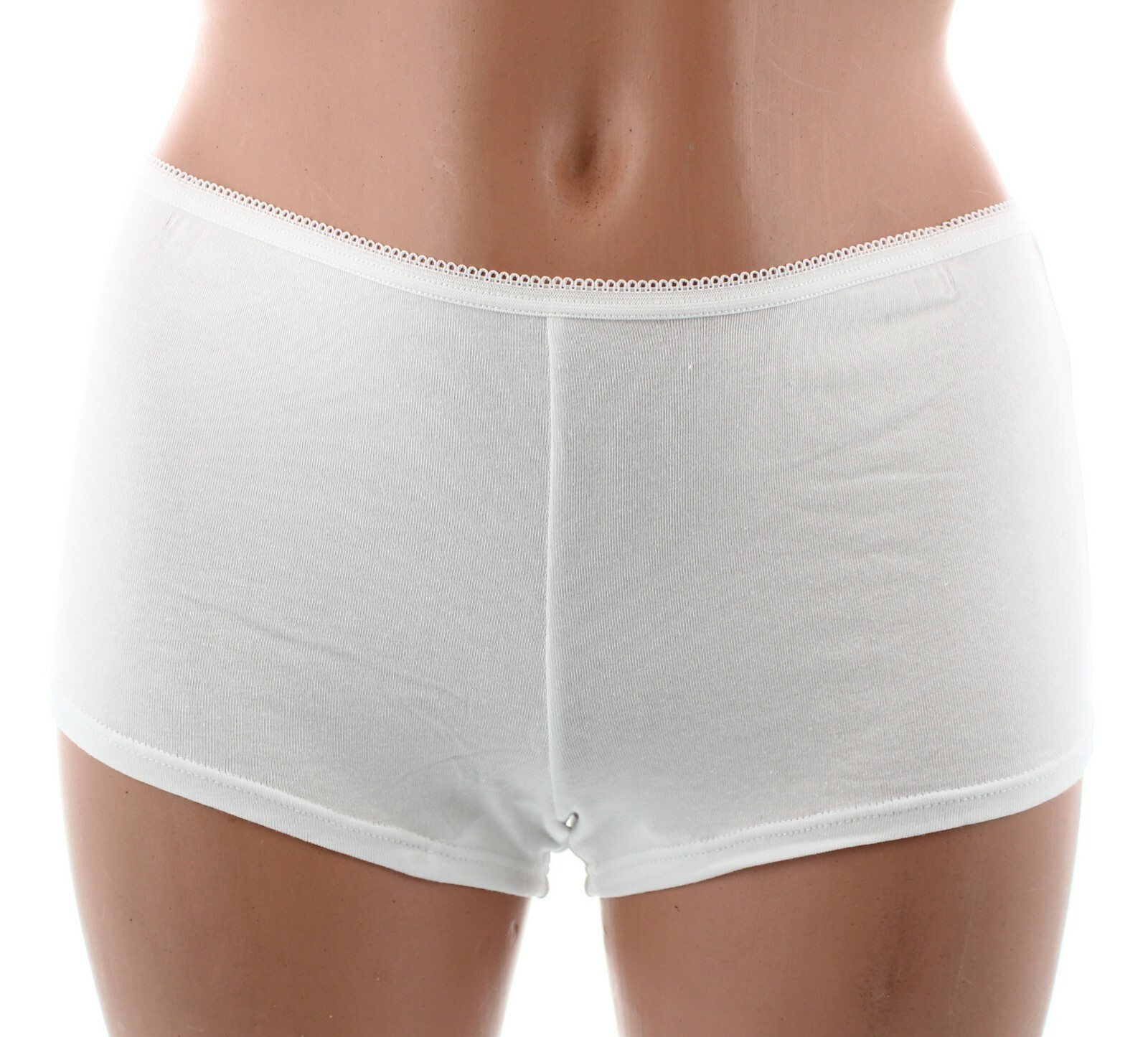 Maidenform Boyshorts Underwear Panty, Women’s Cotton Stretch Tagless, 3 Pack