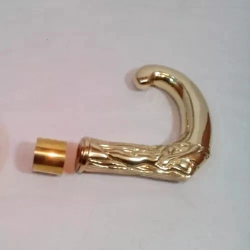 Antique Style Solid Brass Designer Handle Victorian Cane Handmade