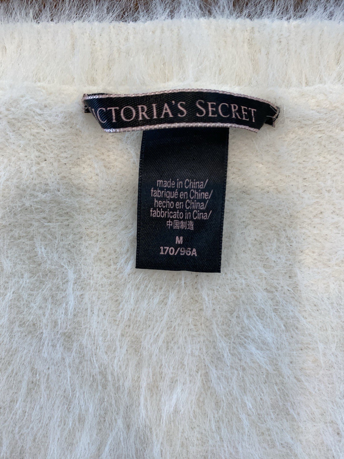 Victoria’s Rhinestone embellished CARDIGAN Sweater Gorgeous! Sz S Super Soft!