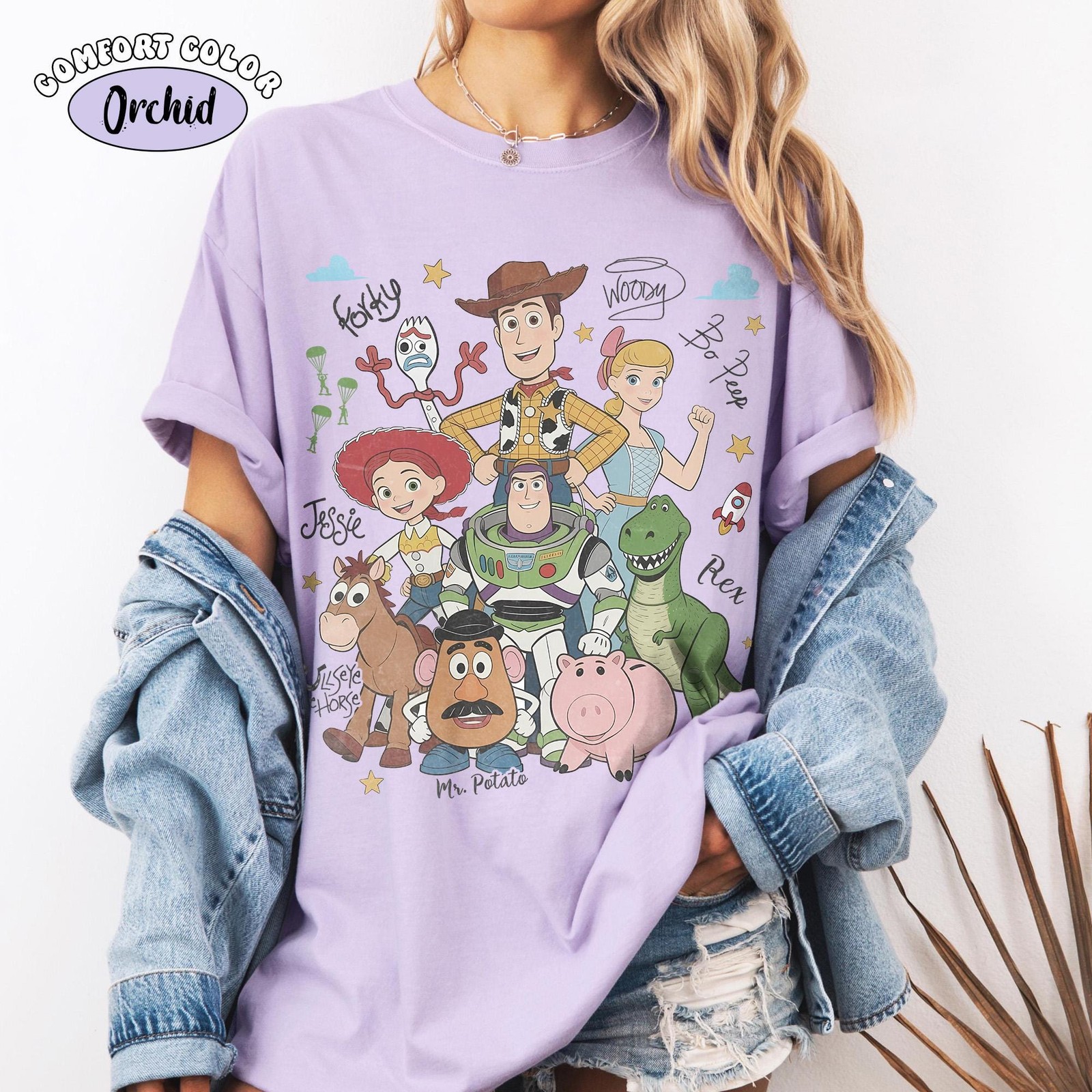 Retro Toy-Inspired Signature Graphic T-Shirt Family Vacation Tee