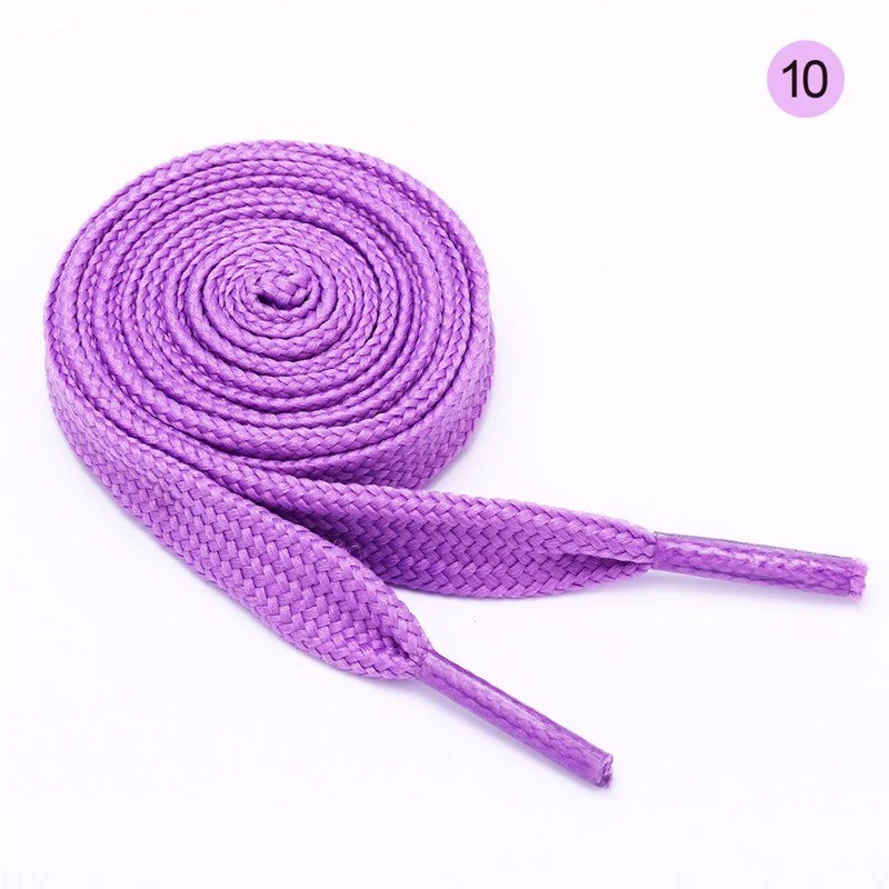 Fat Shoelaces Thick Flat 3/4″ Wide Shoelaces Solid Color for All Shoe Types