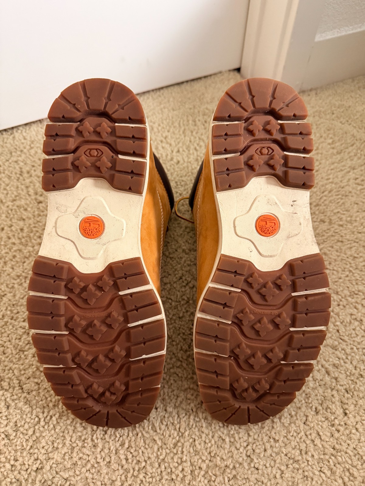 Timberland Premium Waterproof Boots for Men – Wheat – Size 10.5 – Used No Box