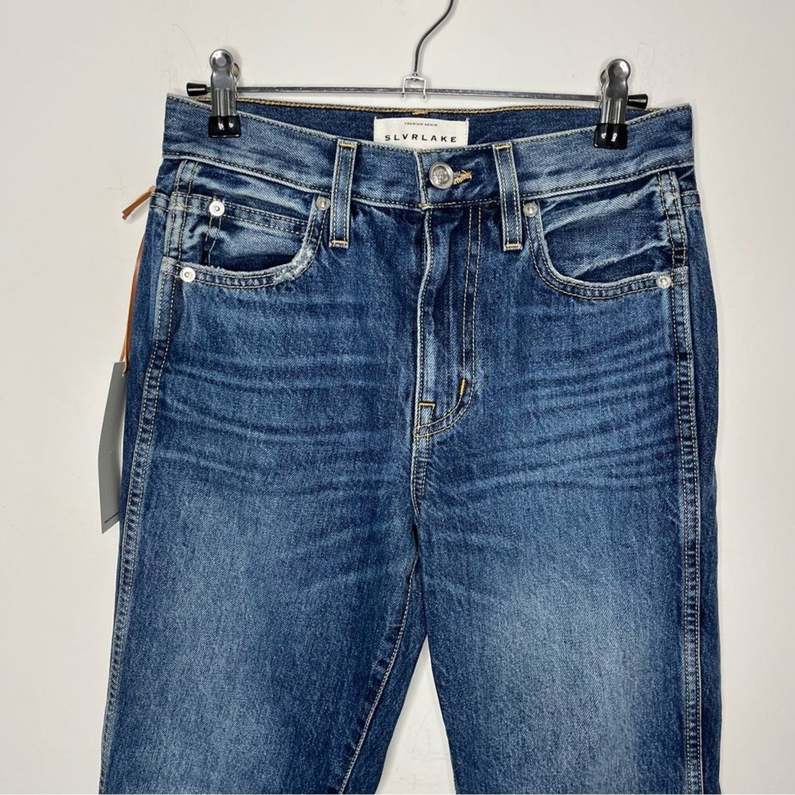 Slvrlake Hero Cropped Straight Jeans 24
