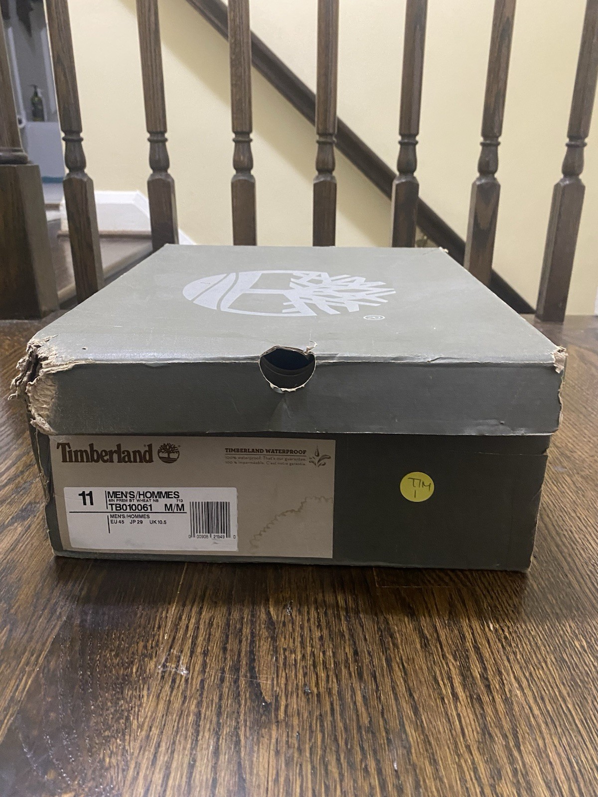 Timberland Mens’s Boots 6 Inch Premium Wheat Nubuck Size 11 New with Box