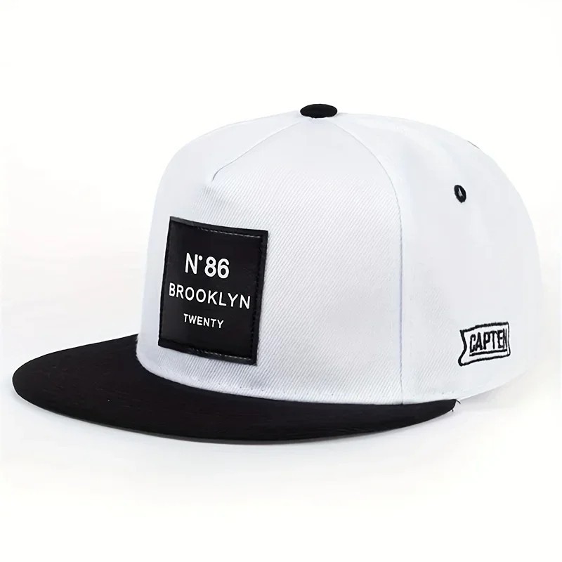 Brooklyn NYC Snapback Hat–Flat Brim Streetwear New York NY Cotton Baseball Cap